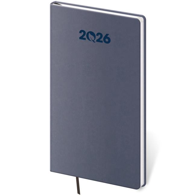 ECO Lavender weekly diary, pocket 8x15cm 2026