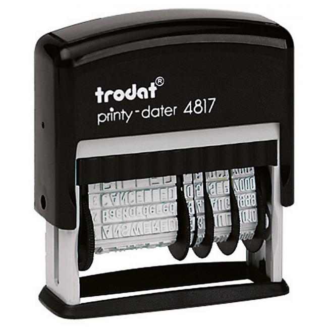 Date and text stamp Trodat 4817