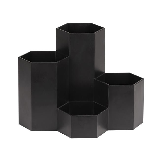 [WE257701] Honeycomb pen stand black
