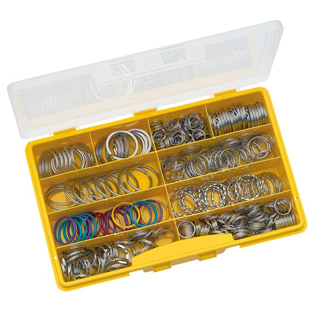 Kľúčenky WEDO, rôzne priemery, 300 ks