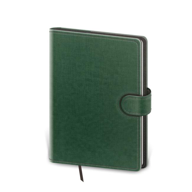 Diary Flip daily B6 12x16.5cm - green/grey 2026