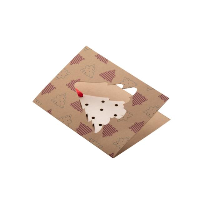 [XM000251] Christmas card 'tree' TreeCard Eco, including white envelope