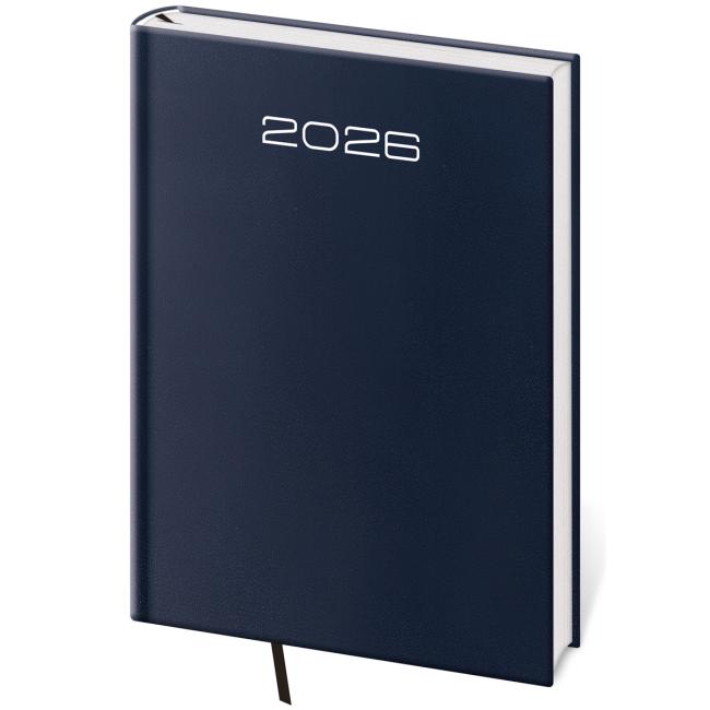 Diár Old Karachi týždenník A5 14,3x20,5 cm modrý 2026