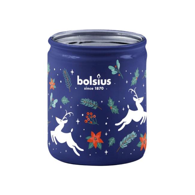 [XM044190] Bolsius Glass 68x80mm Soba a cezmína, vonná sviečka