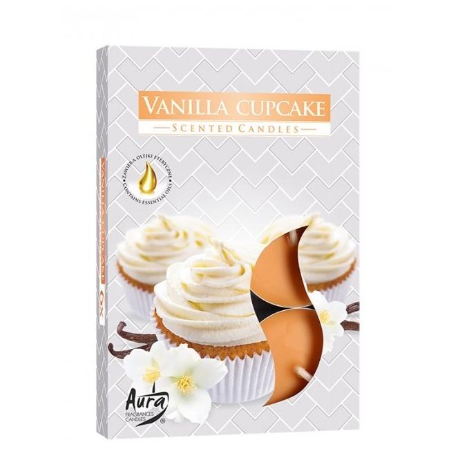 [XM112237] Čajové sviečky Vanilla Cupcake (6 ks)