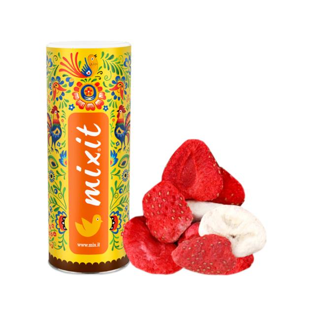 [XM200060] Big crunchy fruit - banana and strawberry 160g