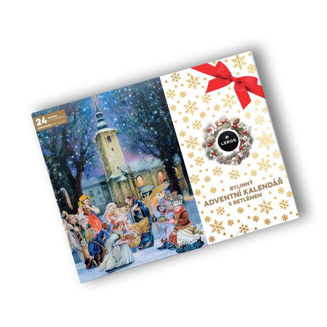 LEROS herbal advent calendar with Bethlehem (24 bags)