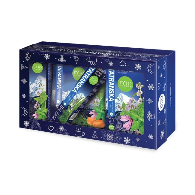 Darčeková kazeta Vianočná TATRANSKÁ DYCHOVÁ ZMES