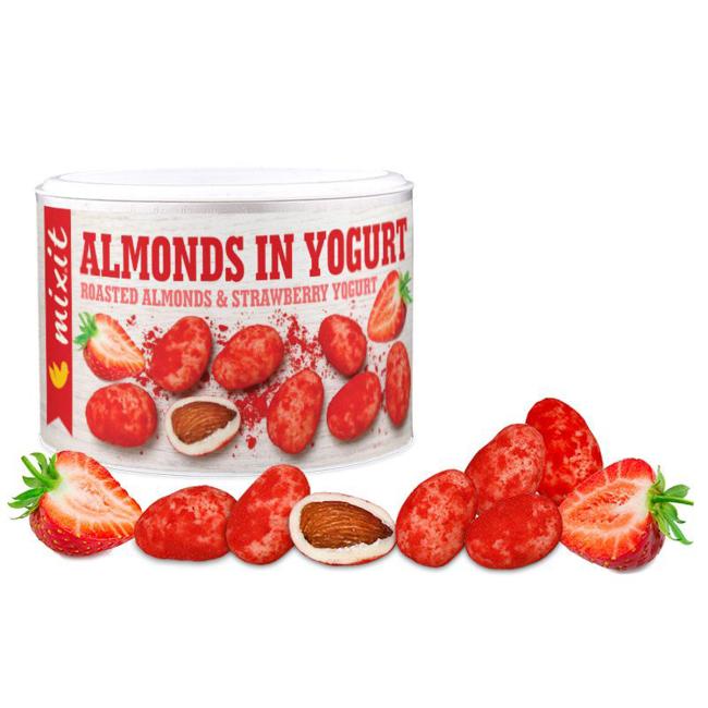 [XM300078] Mixit Almonds in yogurt with strawberry powder 240g
