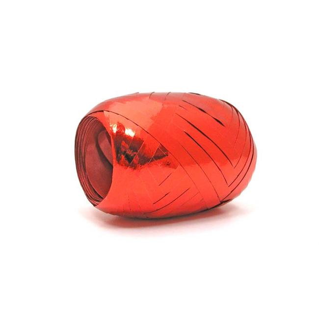 [XM660059] Christmas gift ribbon metallic red 5mm x 20m