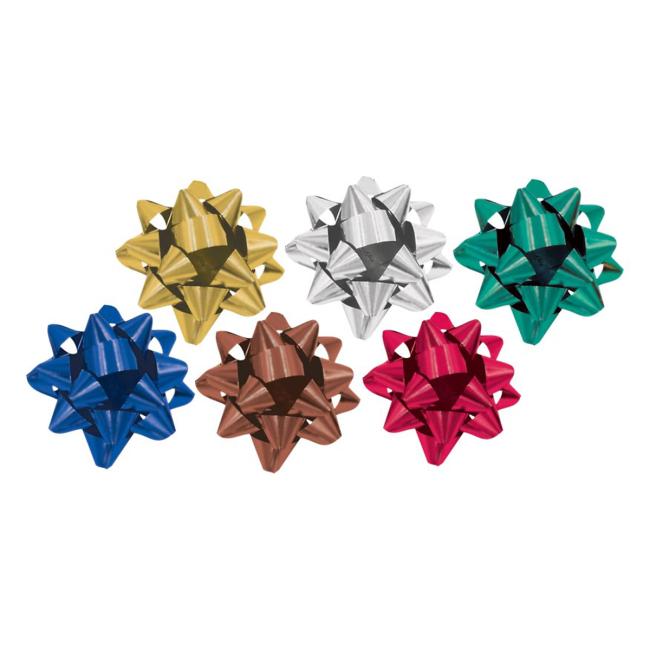 [XM660299] Christmas gift bow mix of colors 80mm