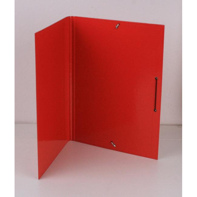 [XX001616] File board A4 Lamino with red rubber band