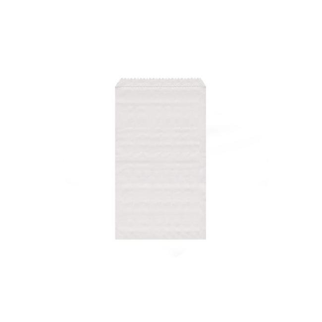 Pharmacy pap. bags 110x170mm 100 pcs white