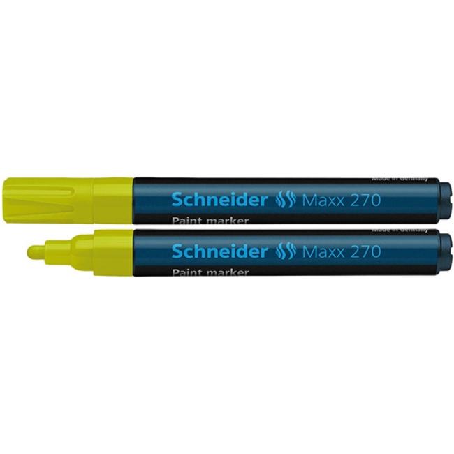 Lacquer marker Schneider 270 yellow