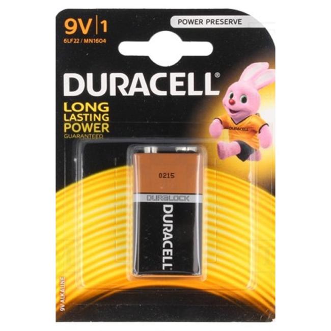 Battery Duracell Basic MN1604 9V BL1