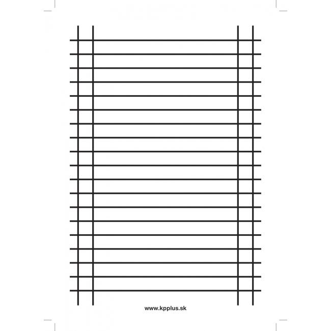 [XX010196] A4 lacquered paper writing pad