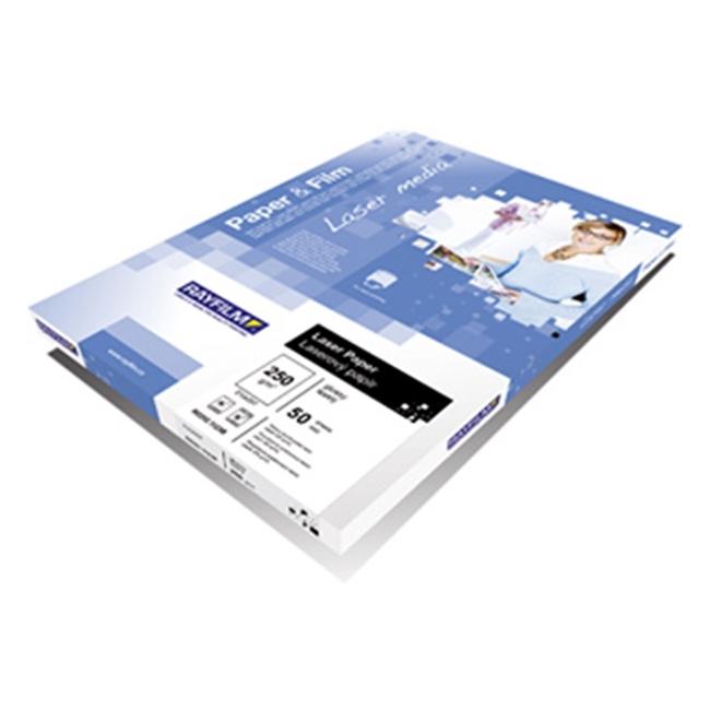 Paper A4, 200 g RAYFILM white, glossy on both sides, laser 20 pcs