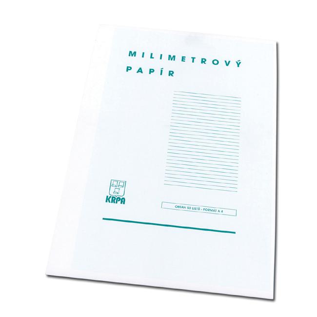 [XX020004] Millimeter paper A4, pack. 50 pcs