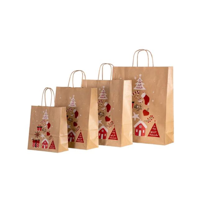 [XX125024] Christmas paper bag 220x100x310, Christmas Tree