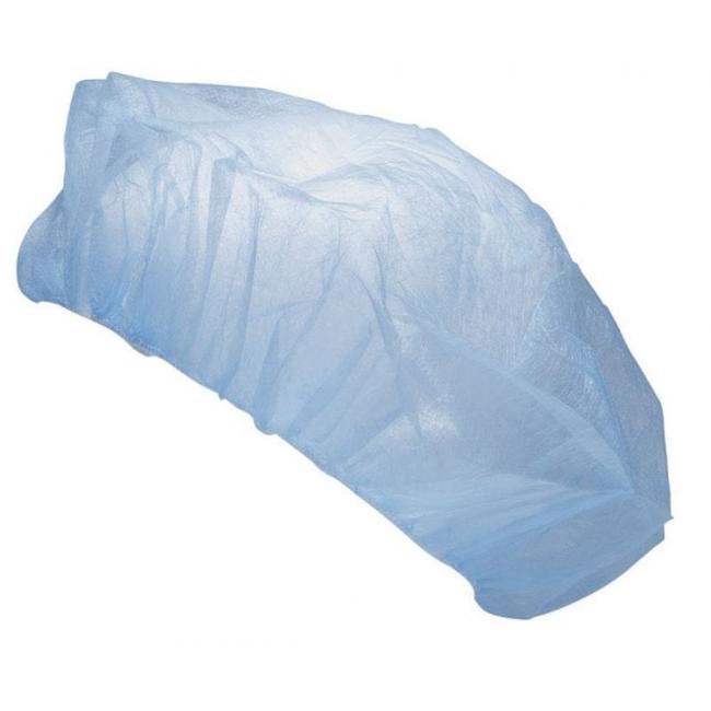 Disposable blue folded cap (100 pcs.)