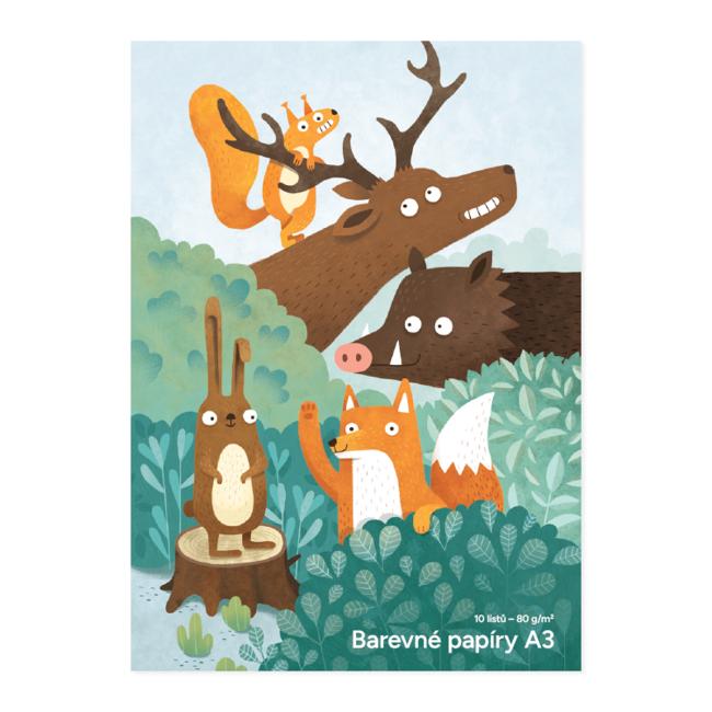 [XX805416] Color paper A3 10 sheets