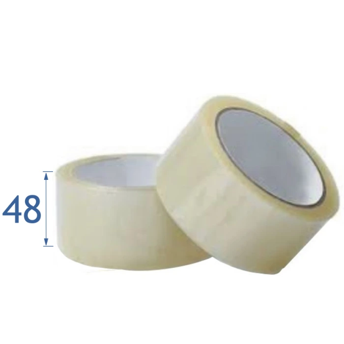 Packaging tape Solvent strong 48mm x 60m transparent