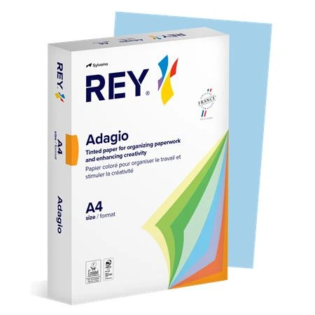 Copy paper colored Adagio light blue A4, 80g (Contracted)