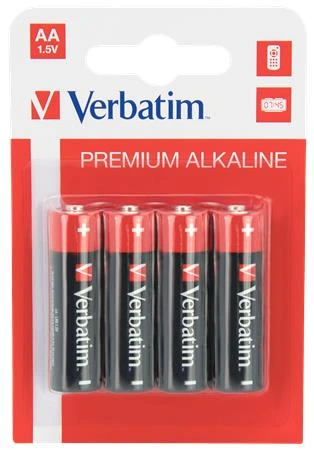Verbatim pencil battery Alkaline Power AA-LR6/1pc (Contracted)