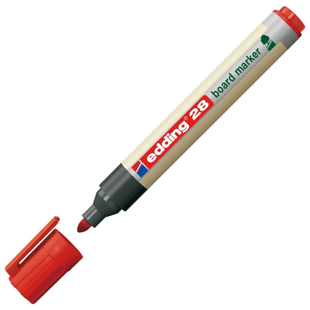 Popisovač na tabule edding 28 červený (Contracted)