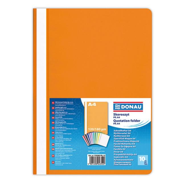 Quick binder DANAU orange