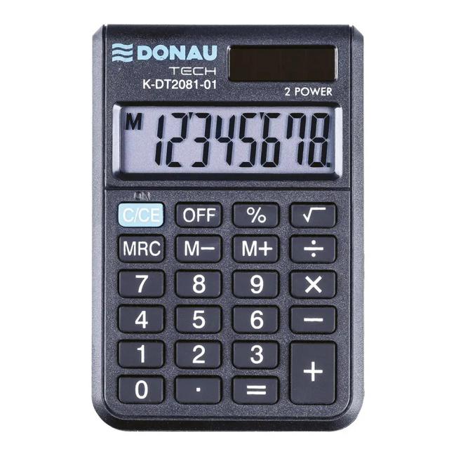 Calculator Donau Tech K-DT2081 black