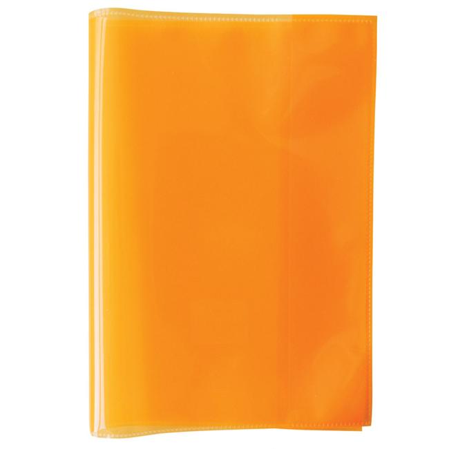 [DO228312] Covers for notebooks, Gimboo, A5, smooth, 150mic, orange