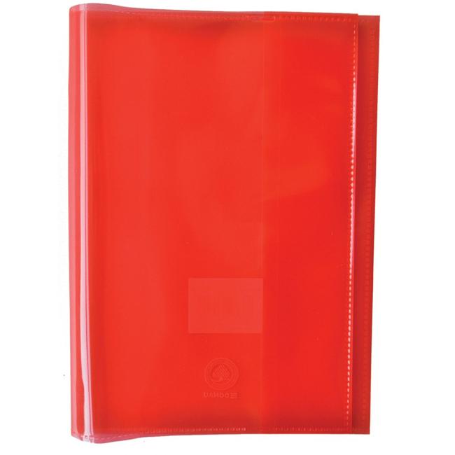 [DO228404] Covers for notebooks, Gimboo, A4, smooth, 150mic, red