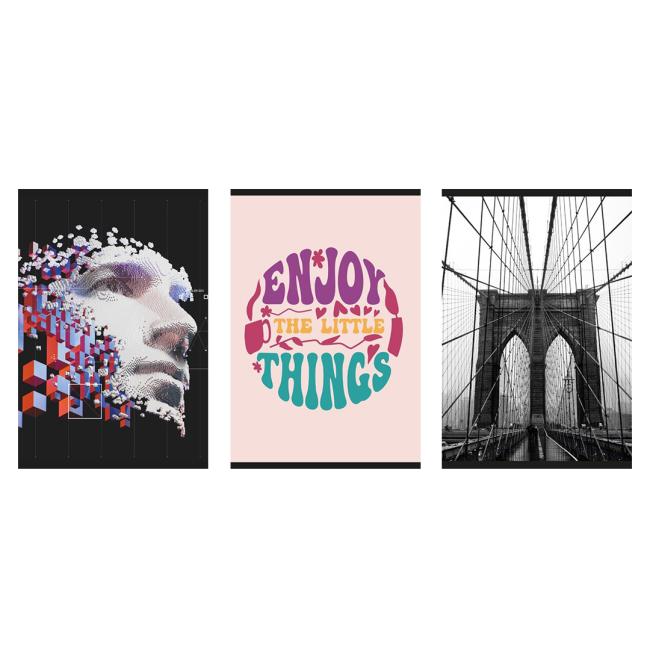 Notebook 464, A4, lined, 70 g, mix of motifs