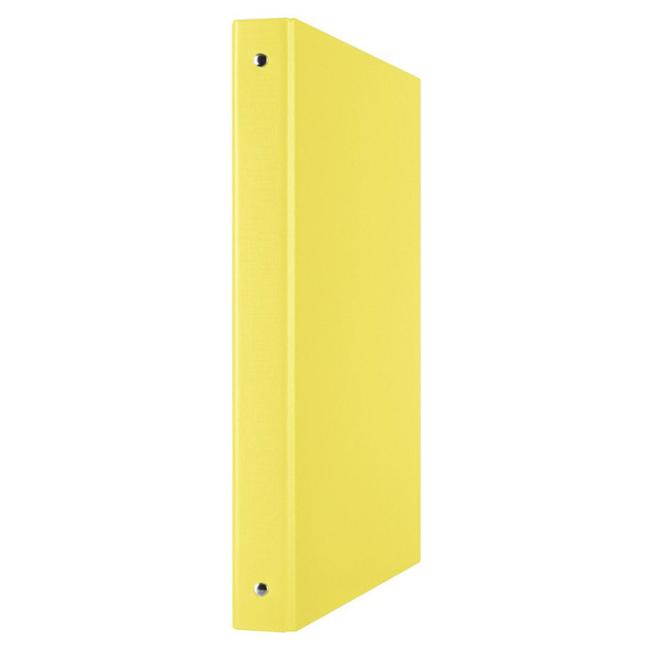 [DO373311] Binder 4-ring DONAU cardboard and foil, A4/4R/20 mm, yellow