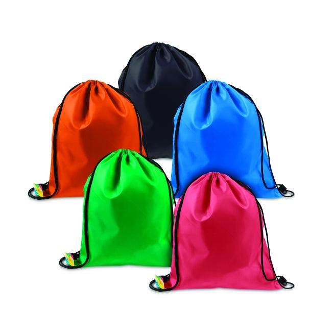 DONAU XXL taštička na prezúvky jednofarebná, mix 5 farieb, 10 ks