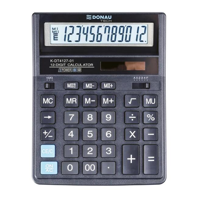 Calculator DONAU TECH K-DT4127-01 desktop black
