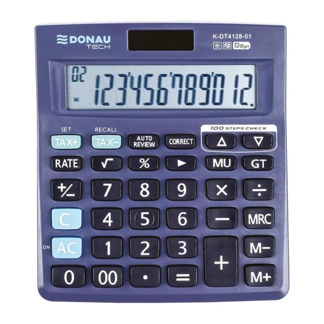 Calculator Donau Tech K-DT4128 black