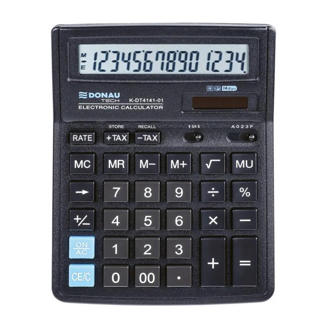 Calculator Donau Tech K-DT4141 black
