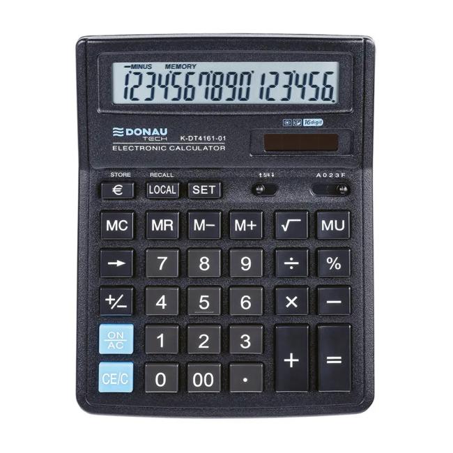 Calculator Donau Tech K-DT4161 black