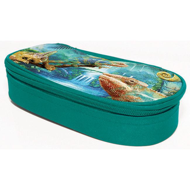 [DO451002] Chameleon oval pen case