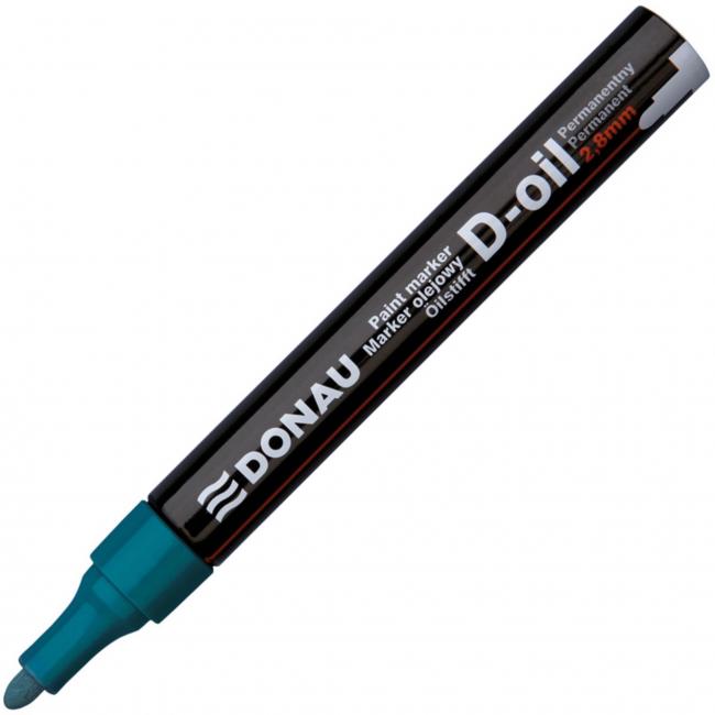 Paint marker 2.8 mm Donau D-OIL green