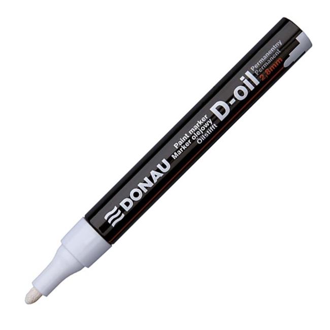 Paint marker 2.8 mm Donau D-OIL white