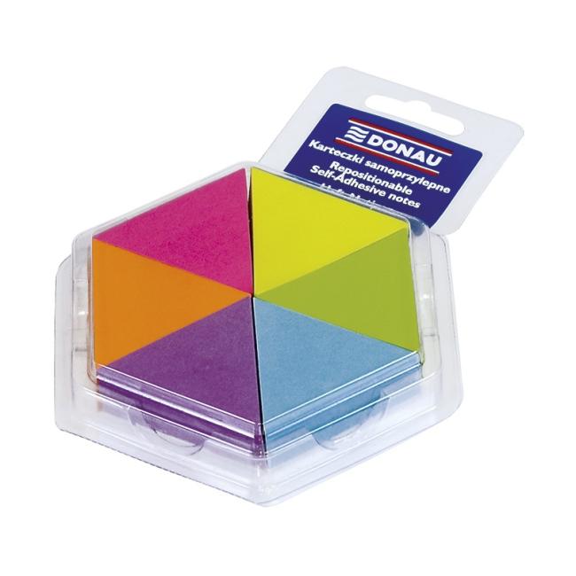 [DO756499] Triangular self-adhesive mat, 6 neon colors
