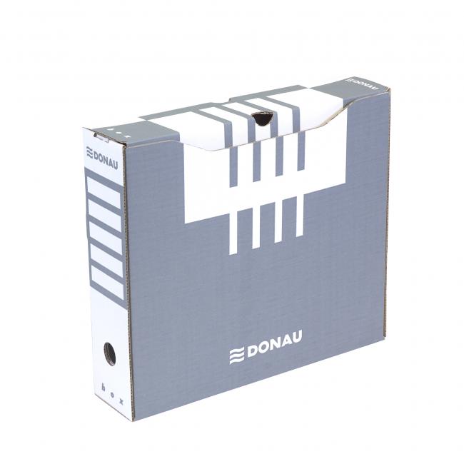 Archive box DANAU 80mm gray