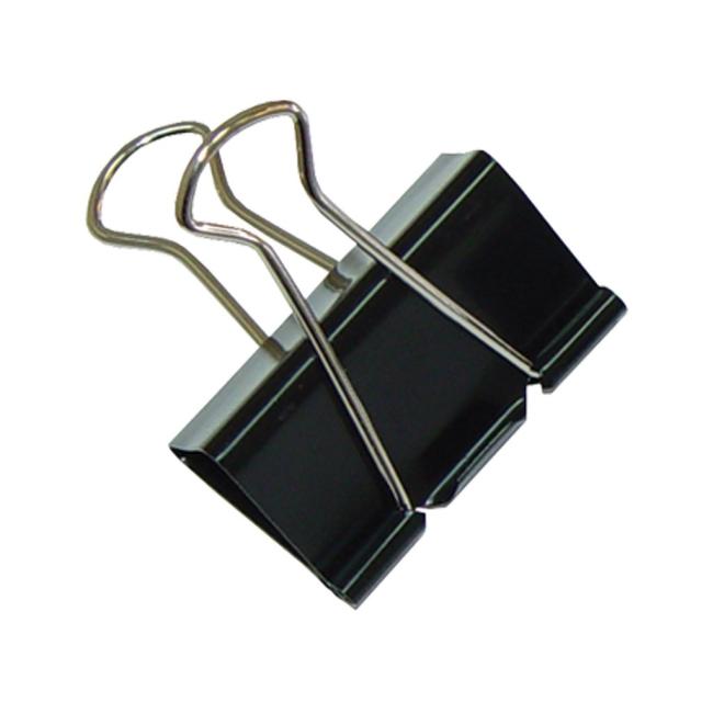 Office Products document clips 25 mm black