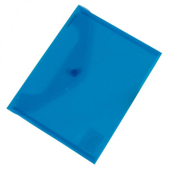 C5 plastic cover with a blue DONAU stud