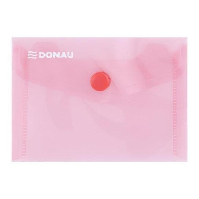 [DO855004] Plastový obal A7 s cvočkom DONAU červený