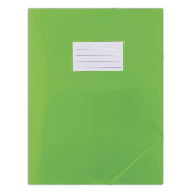[DO856806] Plastic cover with rubber DONAU semi-transparent green