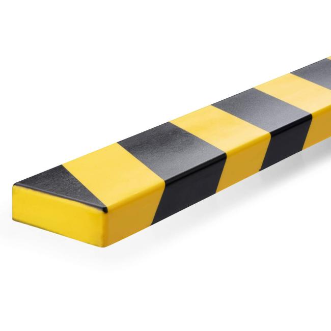 [DU108130] Surface protection profile S20, yellow-black, self-adhesive